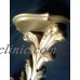 Vintage Pair of 1976 HOMCO / DART IND. Gold Florentine Double Wall Shelf Sconce   192495246019
